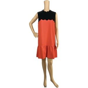 Orange and black mini dress- Victoria Beckham for Target